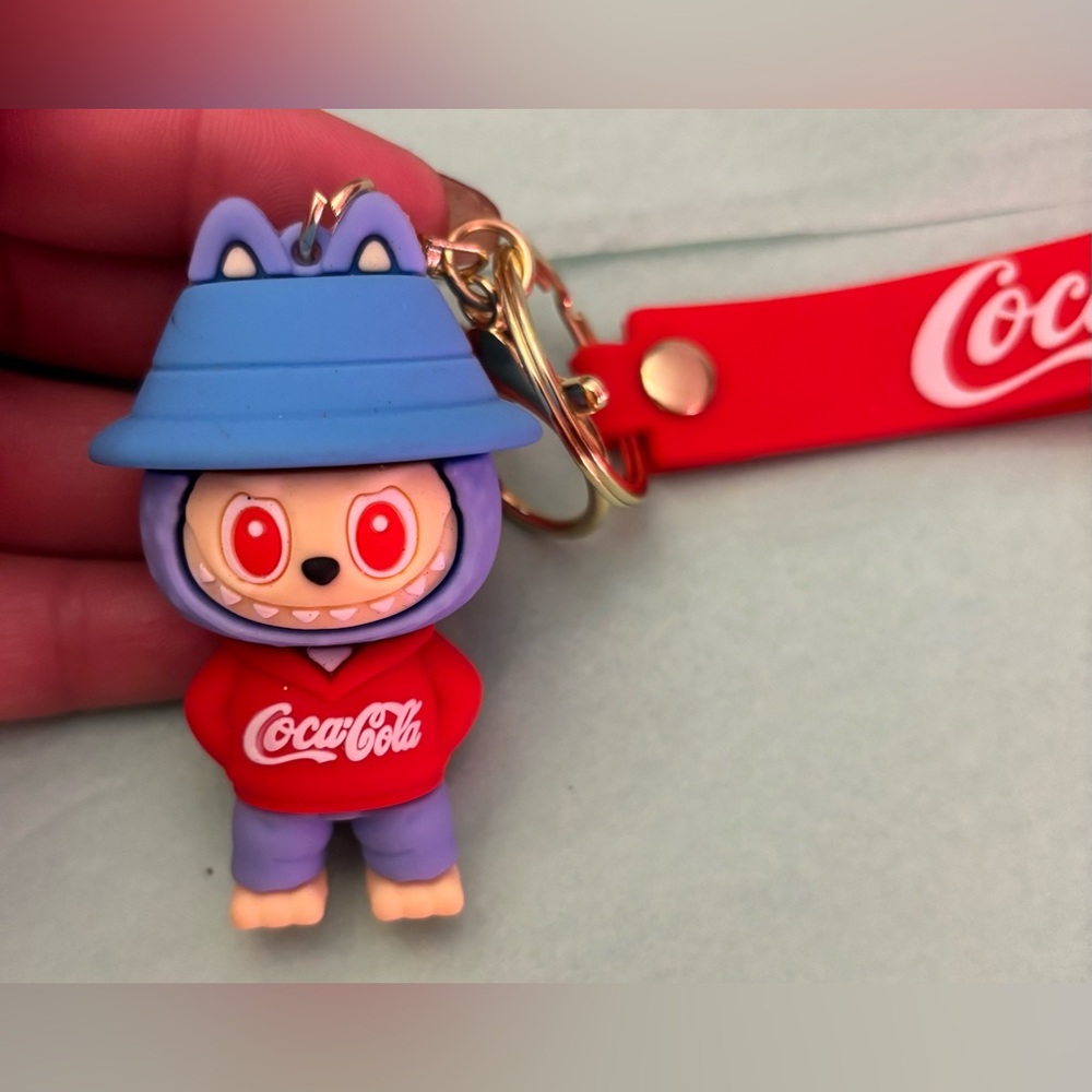 Coca-Cola Labubu Collectible Keychains
